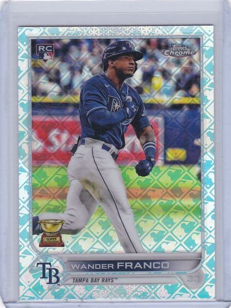 Mavin Wander Franco Topps Chrome Logofractor Rc