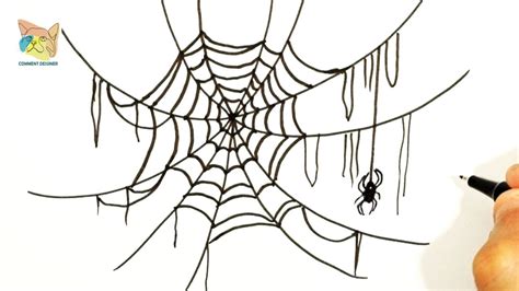 Comment Dessiner Une Toile D Araign E Pour Halloween Youtube