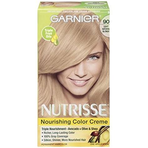 Garnier Nutrisse Nourishing Color Cr Me Light Natural Blonde Ea Pack Of Garnier
