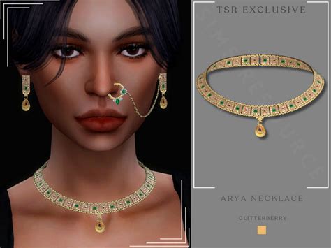 The Sims Resource Arya Necklace