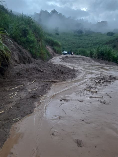 Nuevamente se taponó la vía Ancuya Sandoná en el sector de Roma