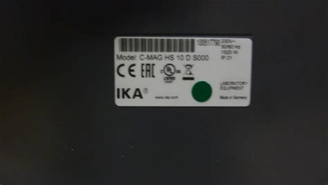 Ika C Mag Hs Digital Hot Plate With Magnetic Stirrer Labmakelaar Benelux