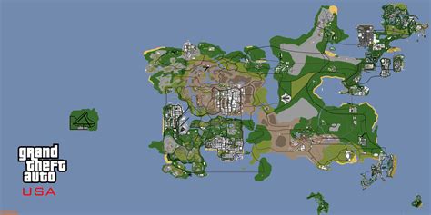 Gta 6 United States Map Map
