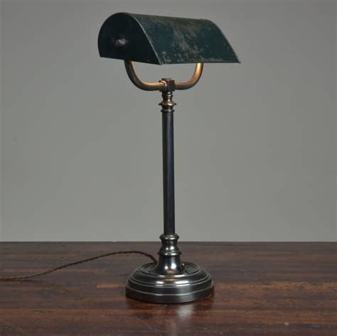 Antique & Reclaimed listings Antique Bronze Bankers Desk Lamp- SalvoWEB UK