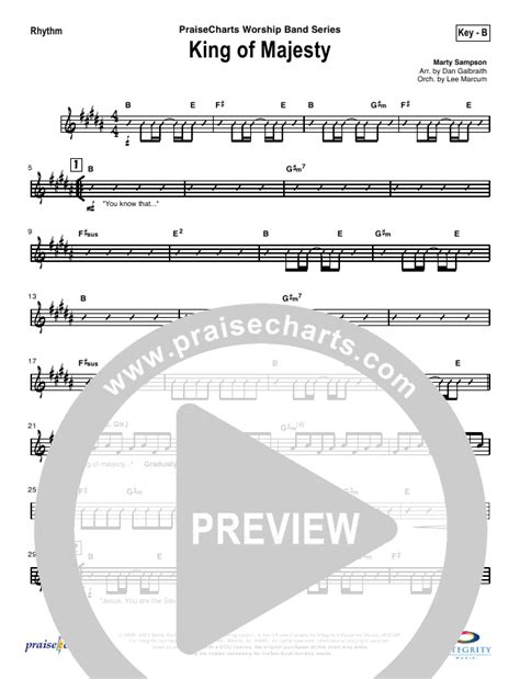 King Of Majesty Sheet Music Pdf Hillsong Worship Praisecharts