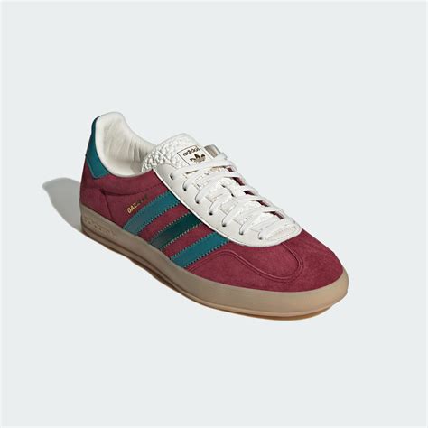 Adidas Gazelle Indoor Shoes Burgundy SatelliteStompers Adidas