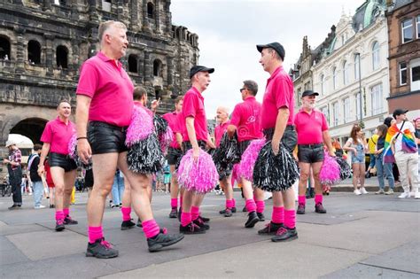 Christopher Street Day Gay Bisexual And Lesbian Parade Pride Month Rainbow Flag Equal
