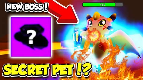 There S A New Volcano Boss And Secret Pet In Ghost Simulator Update