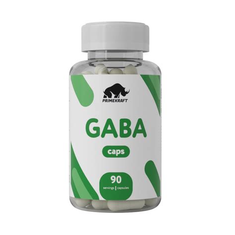 Гамма-аминомасляная кислота/Gaba Prime Kraft капсулы массой 700 мг 90 ...