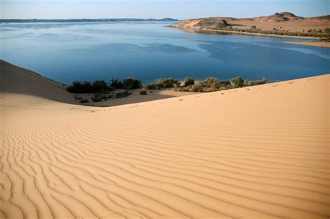 Lago Nasser Lago Di Nasser Lago Nasser Egitto