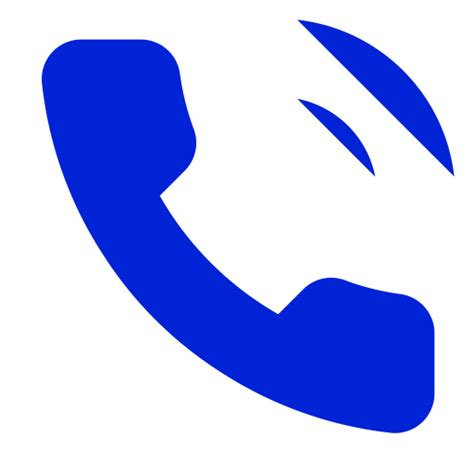 Call Icon Png Blue