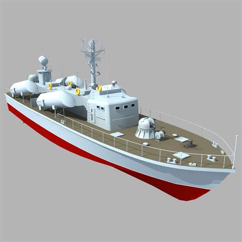 Russian Osa Class Missile Boat 3d Model Cgtrader