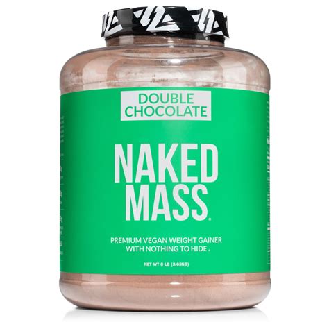 Amazon Double Chocolate Vegan Naked Mass 1 260 Calories 50G Protein Nothing Artificial