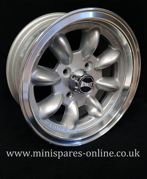 6x13 Silver Polished Rim Ultralite Alloy Wheel Rim Or Package For Classic Mini Huddersfield