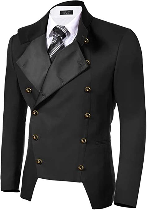 Coofandy Men S Casual Double Breasted Jacket Slim Fit Blazer At Amazon