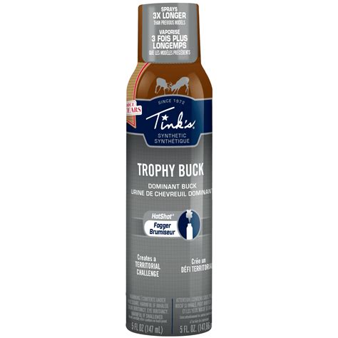 Tink S Synthetic Trophy Buck Dominant Buck Urine Hot Shot Fogger For Hunting Oz Deer Lure