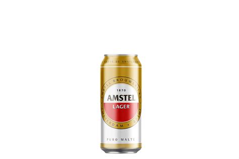 Cerveja Amstel Lager Latão 473ml Planeta Bebidas