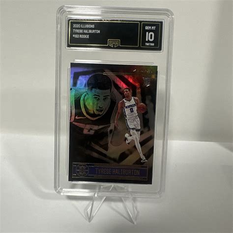 2020 21 Panini Illusions Tyrese Haliburton Rookie RC 153 Kings MINT