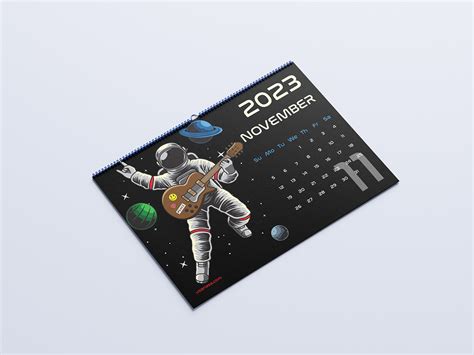 Calendar Design/ Nasa Calendar Design :: Behance