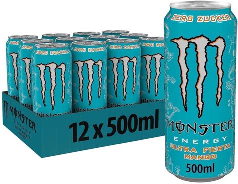 Monster Energy Ultra Fiesta Mango Zero Zucker Dose X L