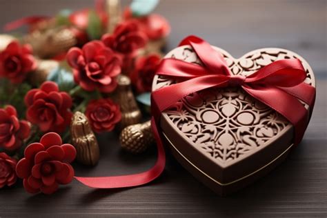 Chocolate Valentine Heart Art Free Stock Photo - Public Domain Pictures