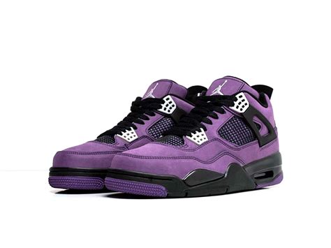 nike x Travis scott air Jordan 4 purple • Nike Интернет Магазин