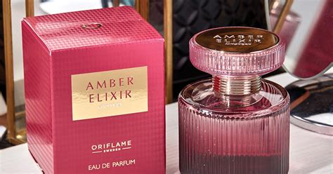 Amber Elixir Mystery da Oriflame - Fragrância Sensual e Misteriosa