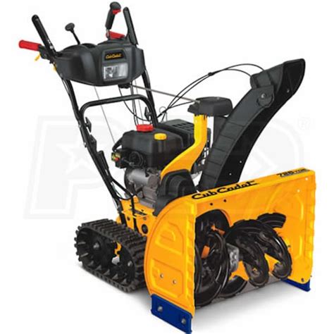 Cub Cadet 28 277cc Track Drive Two Stage Snow Blower Cub Cadet 728tde