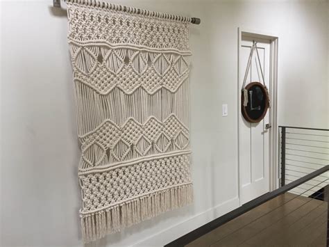 Large Macrame Wall Hangingtapestryweaving