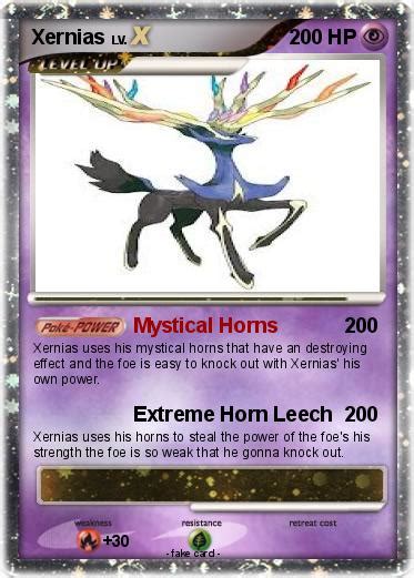 Pokémon Xernias 1 1 Mystical Horns My Pokemon Card