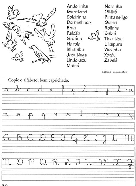Exercícios Letra Cursiva - 55 Atividades de Caligrafia com Letra Cursiva