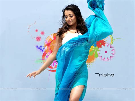Arabian Hot Actress Tamil Sexy Trisha Wallpapers