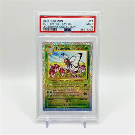 Legendary Collection Reverse Holo Butterfree Pokemon Card 21110