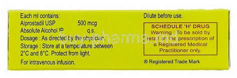 Buy Alprostadil Injection 500mcg Online