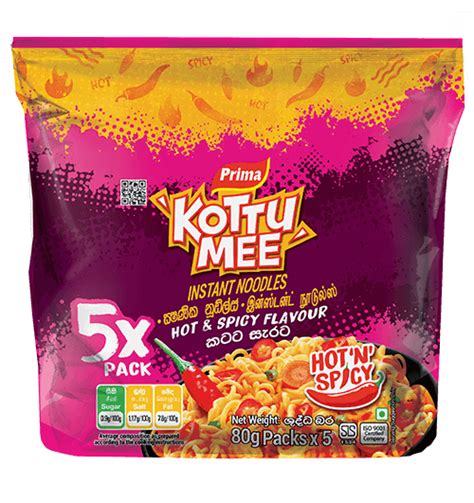 Prima Kottu Me Hot Spicy Packs G Nordic Ceylon