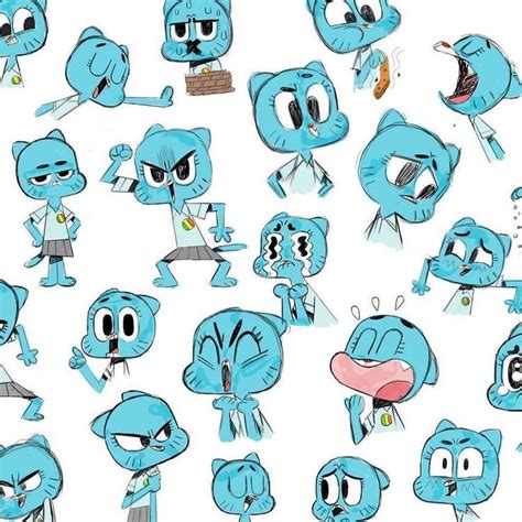 character model sheet  mom   amazing world  gumball