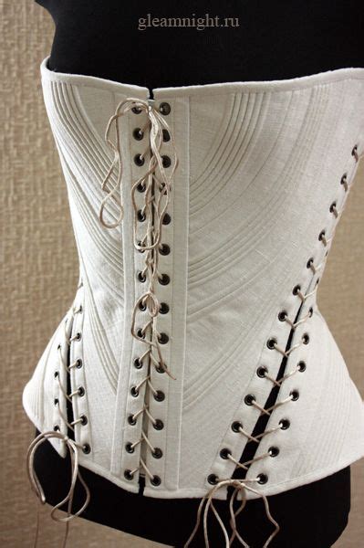 Бельевой корсет. Историческая реконструкция. | Corset pattern, Corset ...