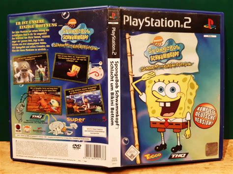 Spongebob Schwammkopf Schlacht Um Bikini Bottom Sony Playstation