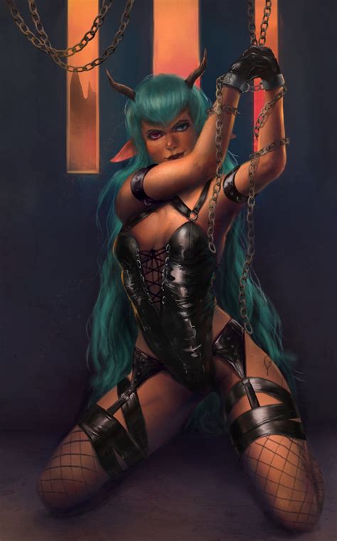 Demon Girl Commission By XMLx Hentai Foundry