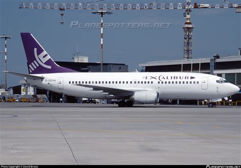 G OCHA Excalibur Airways Boeing 737 3Q8 Photo By David Bracci ID