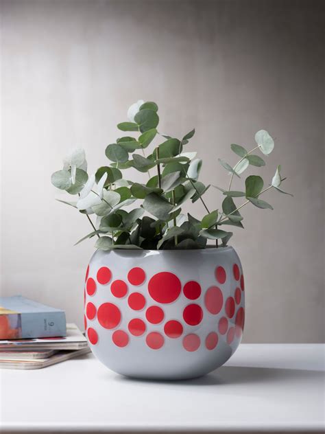 Crystal Vase MONO BOX IRIS APFEL By NUDE Design Ayse Birsel