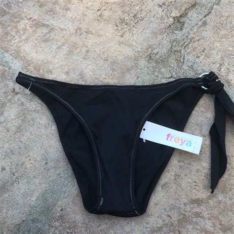 Freya Swim Freya Black Starfish Bikini Bottom Size Xs Poshmark