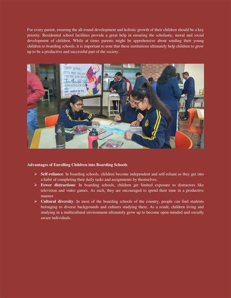 PPT - Top 3 Advantages of Enrolling Children into Boarding Schools