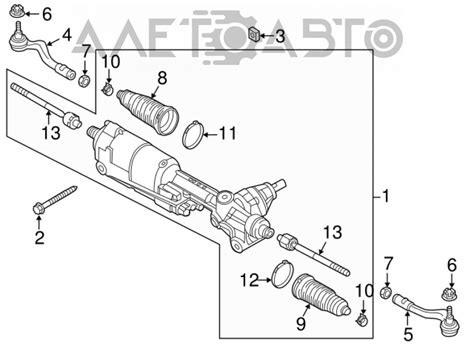Рейка рулевая Audi Q5 8R 13-17 ЭУР 8R1-423-055-AC – купить в Киеве и ...