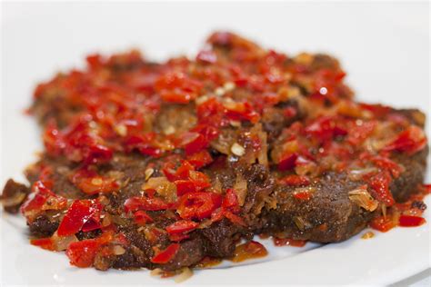 resep dendeng balado enak  bikin nambah jatikcom