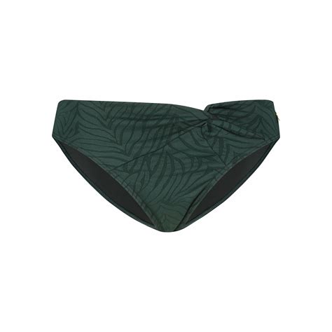 WOW Knot Bikini Brief Jacquard Zebra Green Online Kaufen