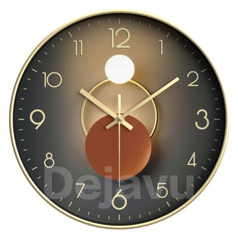 Jual Dejavu Jam Dinding Besar Ruang Tamu Kamar Minimalis Jam Analog
