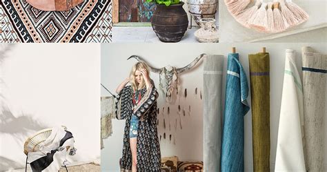Fashion Vignette Trends Pattern Curator Bohemian Bay Ss 2019