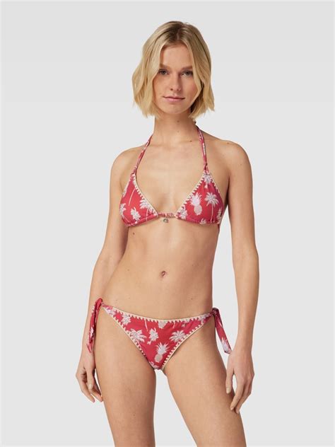 Banana Moon Bikini Oberteil Mit Motiv Print Modell Nuco Southbay Dunkelrot Online Kaufen