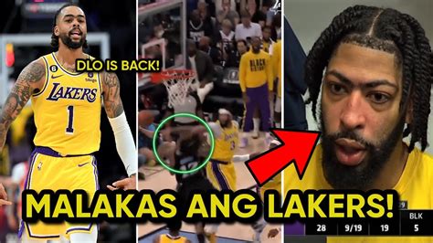 Good News D Angelo Russell Babalik Na Panalo Daw Lagi Ang Lakers Kung